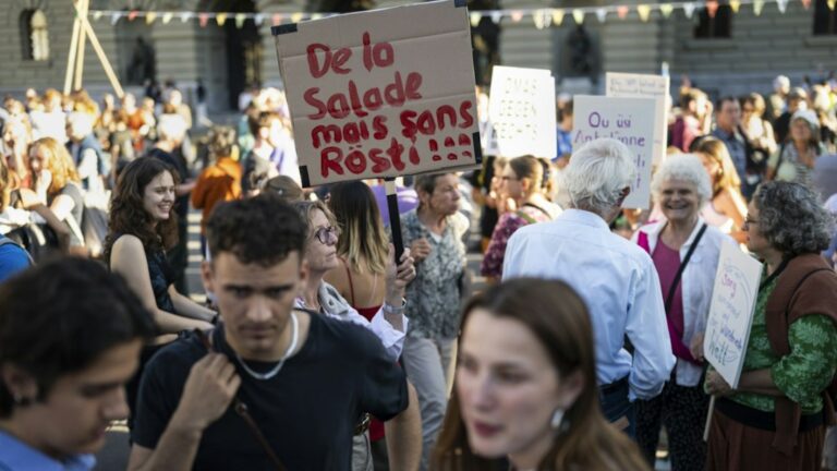 Mobilisation climatique en Suisse : 20 000 manifestants dans les rues alémaniques et au Tessin