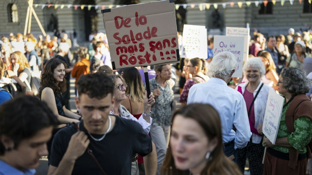 Mobilisation climatique en Suisse : 20 000 manifestants dans les rues alémaniques et au Tessin