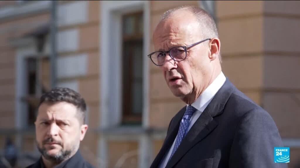Friedrich Merz à Kiev : une visite symbolique sous les frappes russes